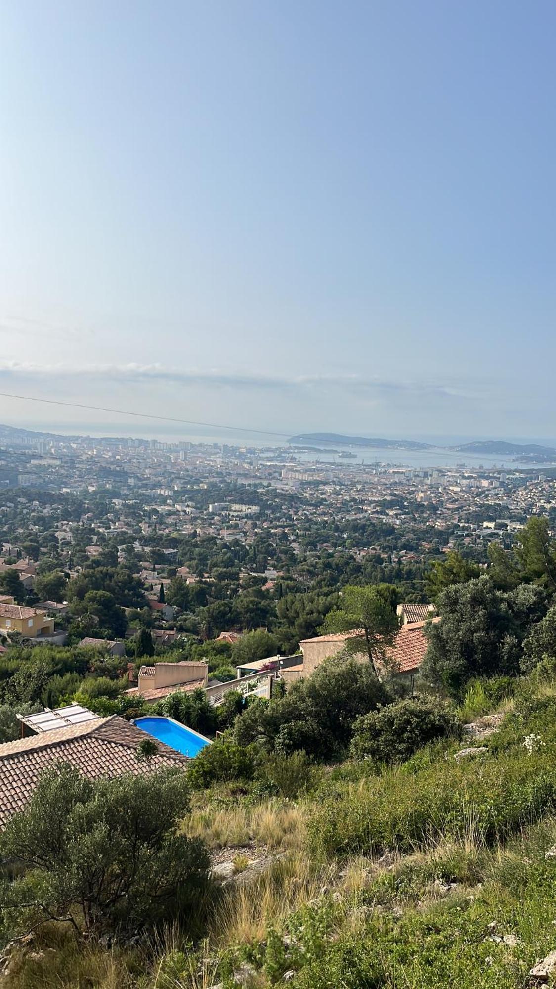 Hauteurs De Toulon : Charmant Studio Piscine Exterior foto